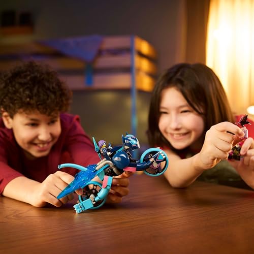 LEGO DREAMZzz Zoey’s Cat Motorcycle Set - Rebuildable Catbike Toy for Kids 7+ 16