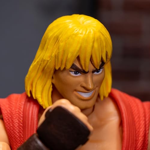 Street Fighter 6 - Jada Ken Masters 6" Deluxe Collector Action Figure 7