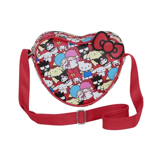 Karactermania Hello Kitty Heart-Shaped Shoulder Bag (07693)