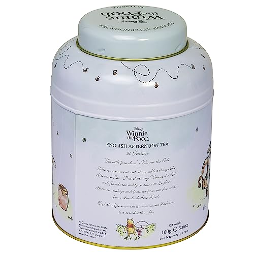 New English Teas Winnie the Pooh & Friends Tea Caddy with 80 English Breakfast Teabags 14