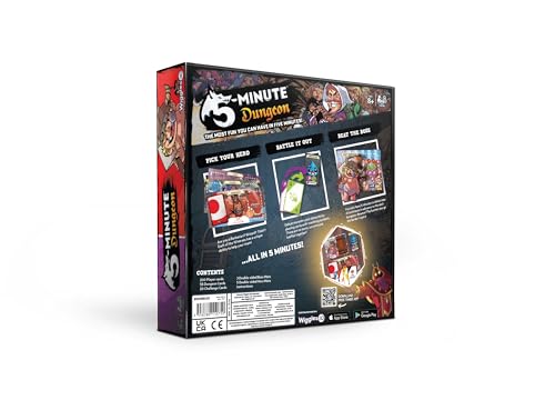 Asmodee 5 Minute Dungeon Card Game for 2-5 Players, Ages 8+ 7