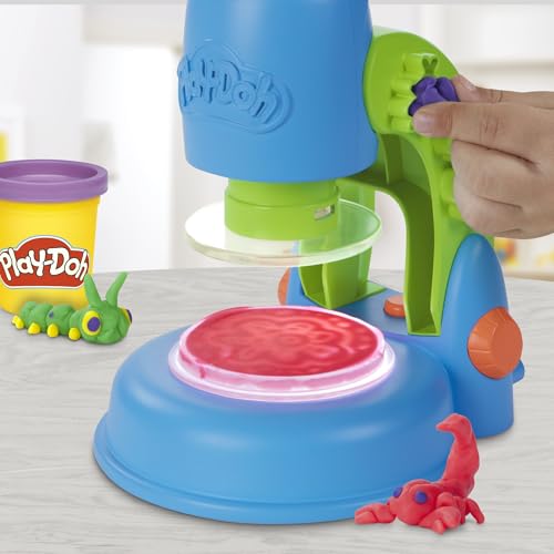 Play-Doh Light & Look Microscope Playset - Educational Science Toy for Kids 3+ 10