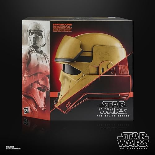 Star Wars The Black Series Shoretrooper Premium Electronic Role-play Helmet | Unisex Adult | One Size 10