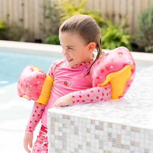 Splash About Armbands for Children Aged 0-6 Years - Strawberry Field Design 3