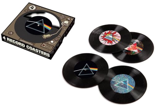 AQUARIUS - Pink Floyd Vinyl Coaster Set Home Decor