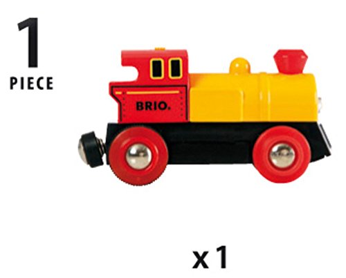 BRIO World Battery Powered Engine Train - Multi-Color, Ages 3+