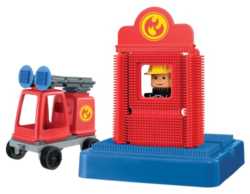 Stickle Bricks Fire Engine Construction Set - Building Toy for Toddlers 18M+ 5
