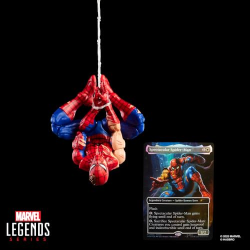 Marvel Legends Series Magic: The Gathering Battle-Damaged Spider-Man Action Figure 20