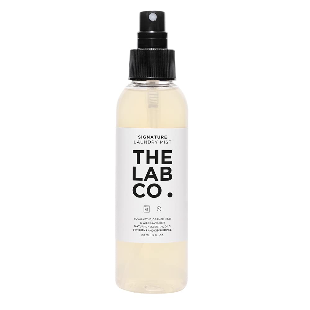 The Lab Co. Signature Laundry Mist Spray - Lavender & Orange Scent | 150 ml | Vegan & Cruelty-Free