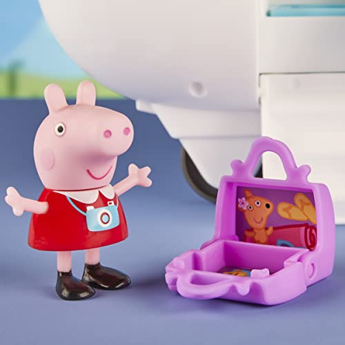 Peppa Pig Air Peppa Airplane Playset - Rolling Wheels, Opening Features, 1 Figure, Ages 3+ 11
