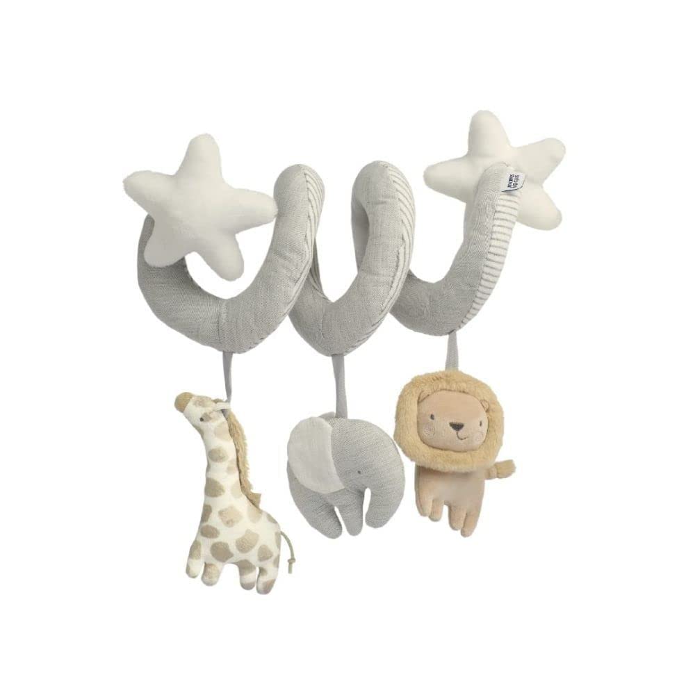 Mamas & Papas Welcome to the World Spiral Activity Toy - Safari Characters for Babies & Toddlers