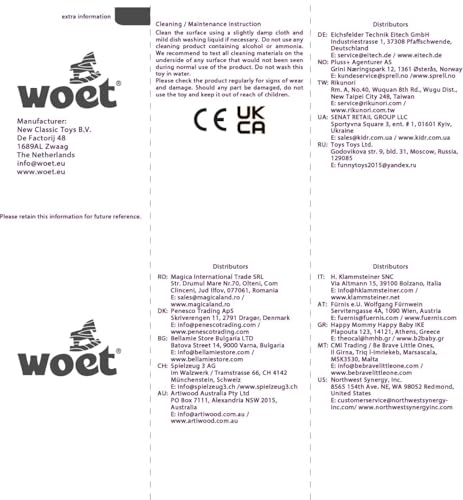 New Classic Toys 11941 Wooden Tractor with Trailer and Animals - Farm Playset for Toddlers 18 Months+ 9