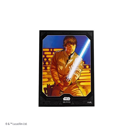 Gamegenic Star Wars Unlimited Double Sleeving Pack - Luke Skywalker Trading Card (GGS15034ML)