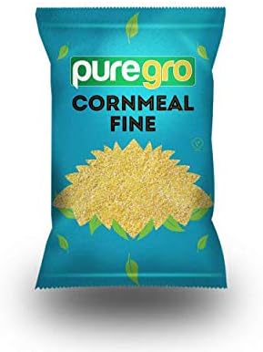 Puregro Cornmeal Fine (Polenta) 1.5kg - Fine Milled for Johnny Cakes, Cornbread & Jamaican Dishes