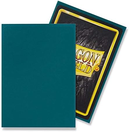 Dragon Shield Matte Petrol Sleeves for Trading Cards