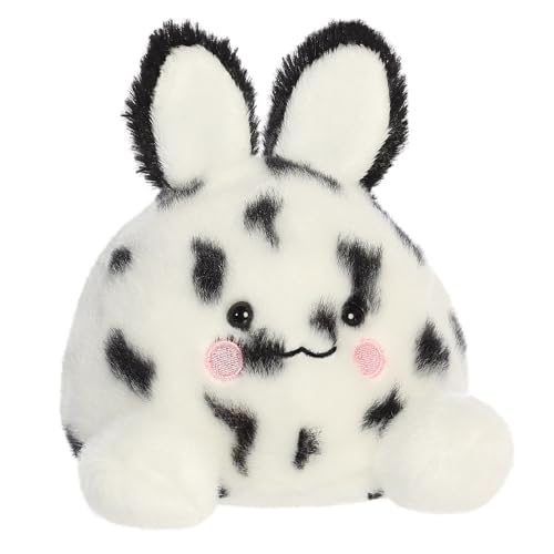 AURORA Palm Pals Usagi Sea Bunny 5In Soft Toy | White & Black | Recycled Materials 2