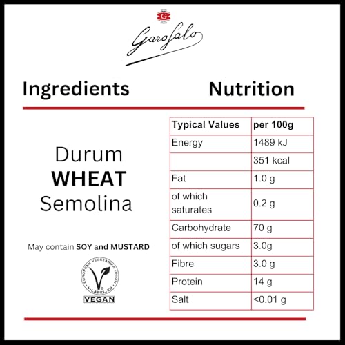 Garofalo Medium Couscous Pasta, 1 kg - 100% Durum Wheat Semolina 7