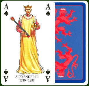 Kings & Queens of Scotland Playing Cards Set 5