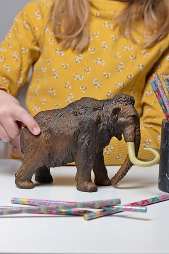 Papo 55017 Mammoth THE DINOSAURS Figurine, Multicolour PVC Toy