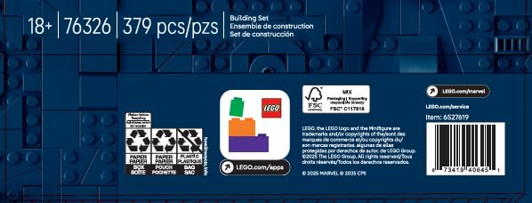 LEGO Marvel Iron Spider-Man Bust - Buildable Display Model for Adults (76326) 11