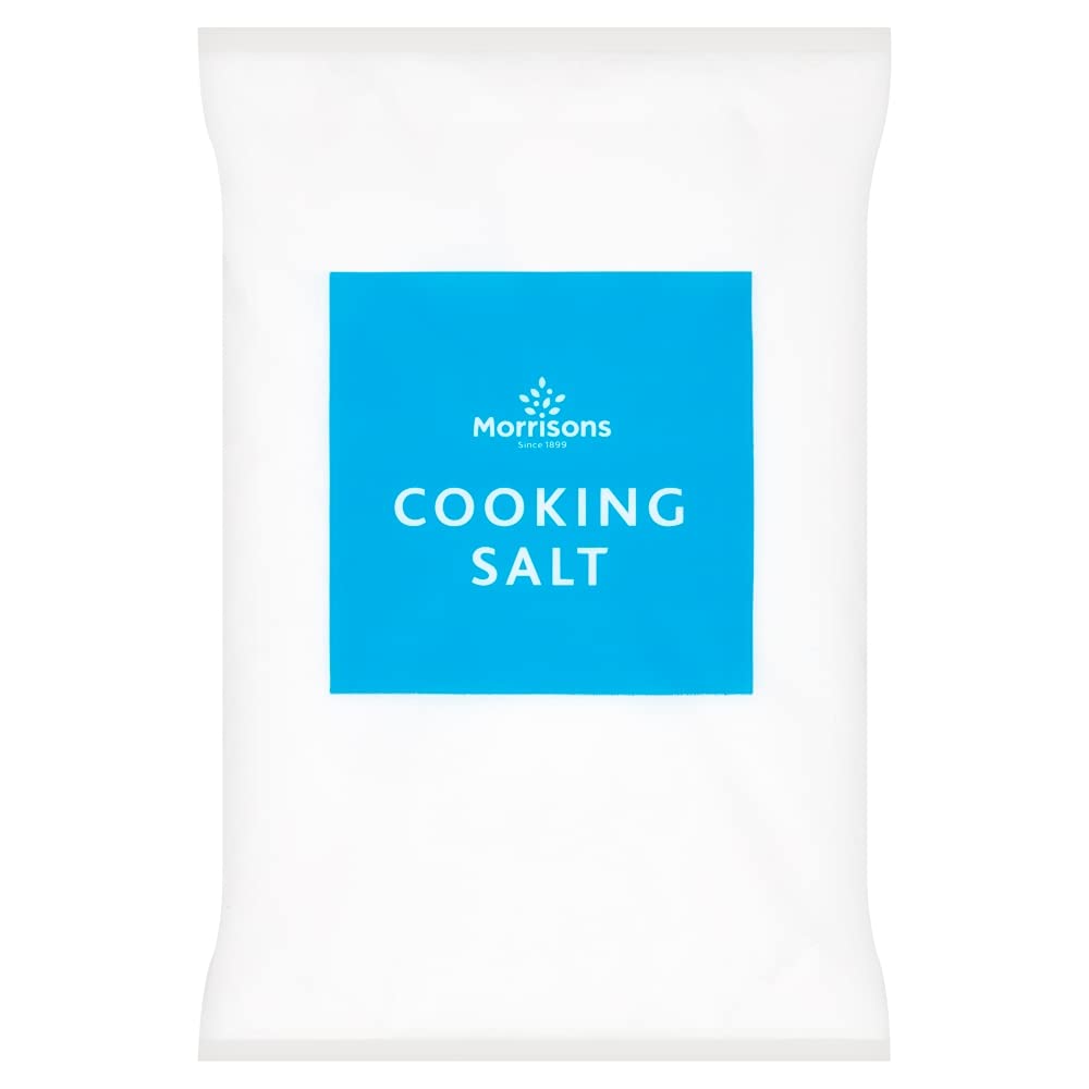 Morrisons Cooking Salt - All Purpose Seasoning | 1.5 kg (Pack of 6) 1
