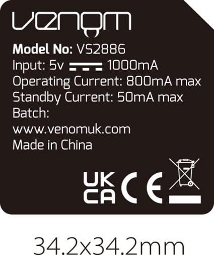 Venom Multi-Colour LED Light-Up Stand for Xbox Series X 9