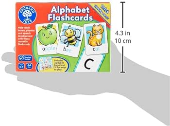 Orchard Toys Alphabet Flashcards - Educational Learning for Ages 3-7