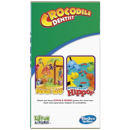 Hasbro Crocodile Dentist Game - Family Fun Board Game for Kids 20