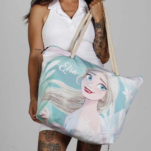 Disney Frozen 2 Summer-Soleil Beach Bag Tote (06908)