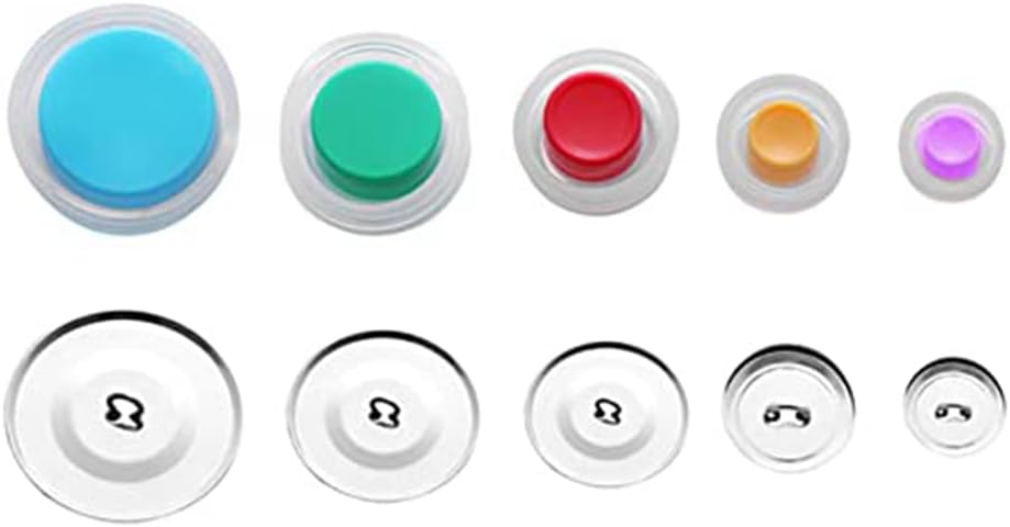Plawee Cover Button Kit with 5 Sizes and Tools - DIY Sewing Craft Set