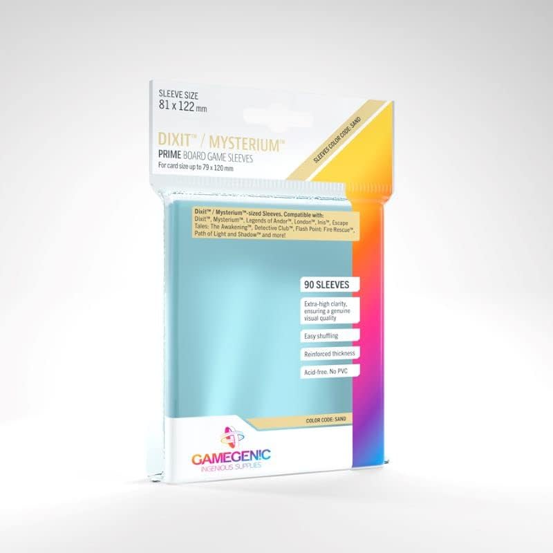 GAMEGEN!C Dixit Card Sleeves 81x122mm (90 Count) Turquoise