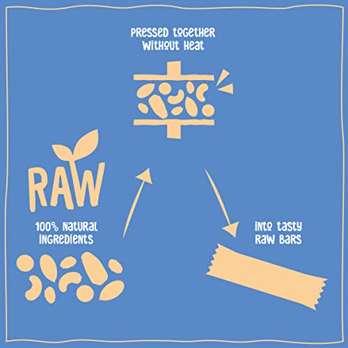 Nakd Cashew Cookie Natural Fruit & Nut Bars - Vegan, Gluten Free, No Added Sugar - 35g x 18 6