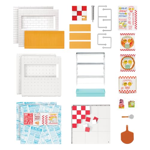 MGA Miniverse Make It Mini Spaces - Pizza Shop Building Set 16