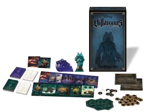 Ravensburger Disney Villainous Treacherous Tides Strategy Board Game Expansion 3