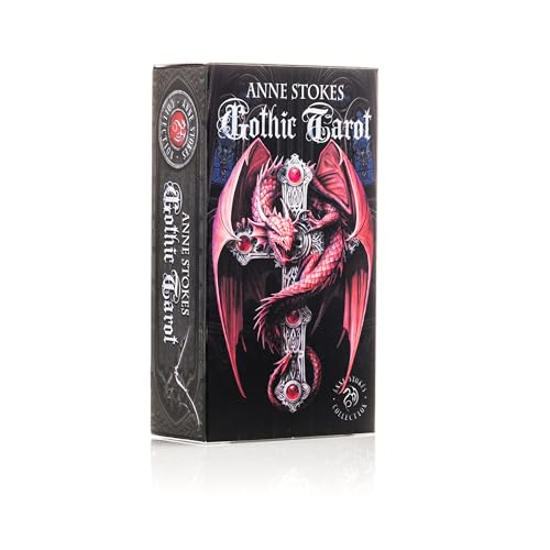 Fournier Anne Stokes Tarotkarten 12 cm Schwarz