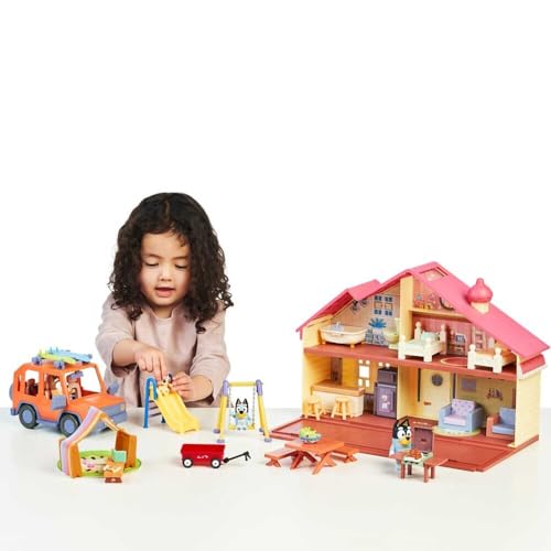 Bluey Family 4-Pack Figurines - Poseable Characters for Imaginative Play 19