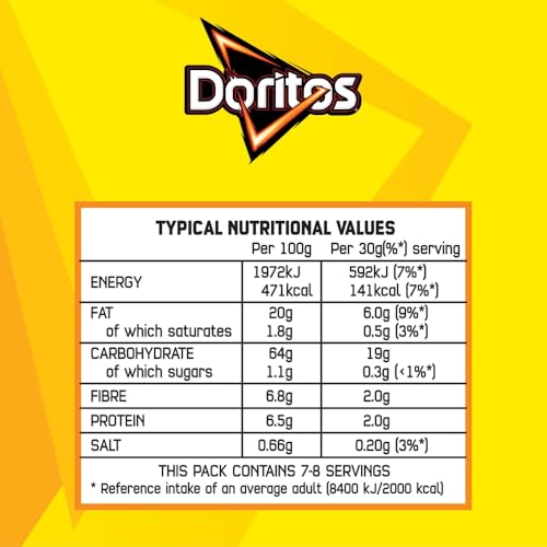 Doritos Original Salted Dip or Load Tortilla Crisps 230g 7