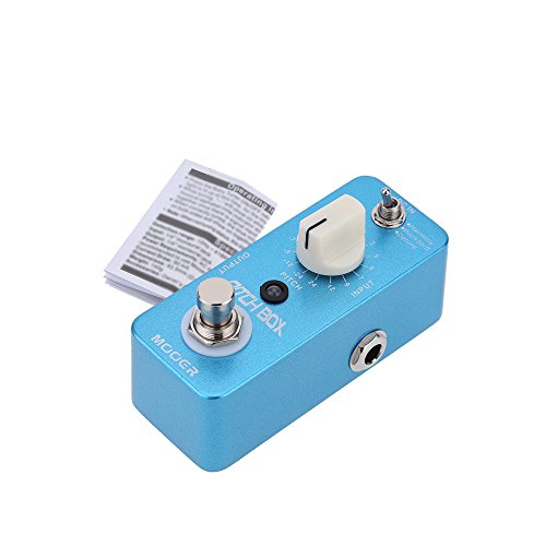 MOOER Pitch Box Pitch Shifter Harmonizer Pedal MPS1 - Blue Guitar Effects Pedal