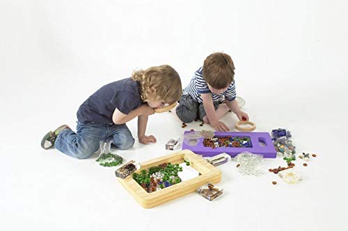 TickiT Wooden Hand Lens -2x &3x Magnification for Toddlers12m+