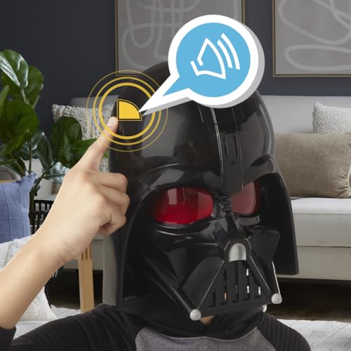Star Wars Darth Vader Electronic Mask - Sound Effects & Phrases | Ages 5+ | Batteries Included 4