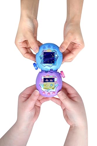 Bandai Tamagotchi Paradise Digital Pet - Electronic Interactive Toy with Zoom Function, Sky Shell, Ages 8+ 13