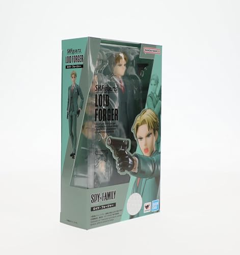 Bandai Tamashii Nations S.H.Figuarts Loid Forger Action Figure - Poseable 6.7" Collectible for Ages 15+
