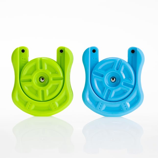 Fat Brain Toys Magshuto Knockout Rail Head-to-Head Launcher Game