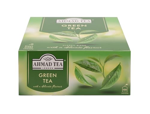 Ahmad Tea Pure Green Tea - 100 Teabags (200g) 6