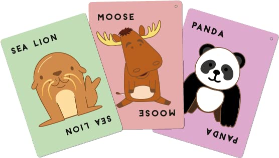 Blue Orange Taco Cat Goat Cheese Pizza: On The Flip Side Card Game