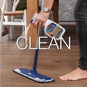 Bona - Premium Microfibre Floor Mop Kit Extra Large Adjustable Flat Mop 4