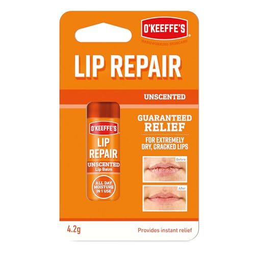 O'Keeffe's Lip Repair Unscented Lip Balm (4.2g x 3 Pack) 5