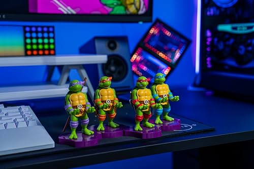Teenage Mutant Ninja Turtles Raphael Mini Tech Holder - Cable Guys Minis Phone & Earbuds Stand 10