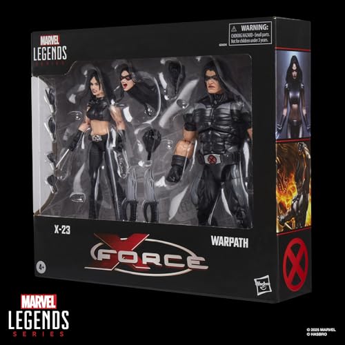 Hasbro Marvel Legends Series X-23 & Warpath Two-Pack Action Figures 17