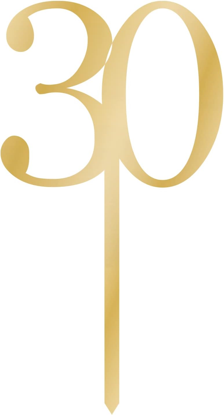 Amscan - Sparkling Celeb 30 Cake Topper